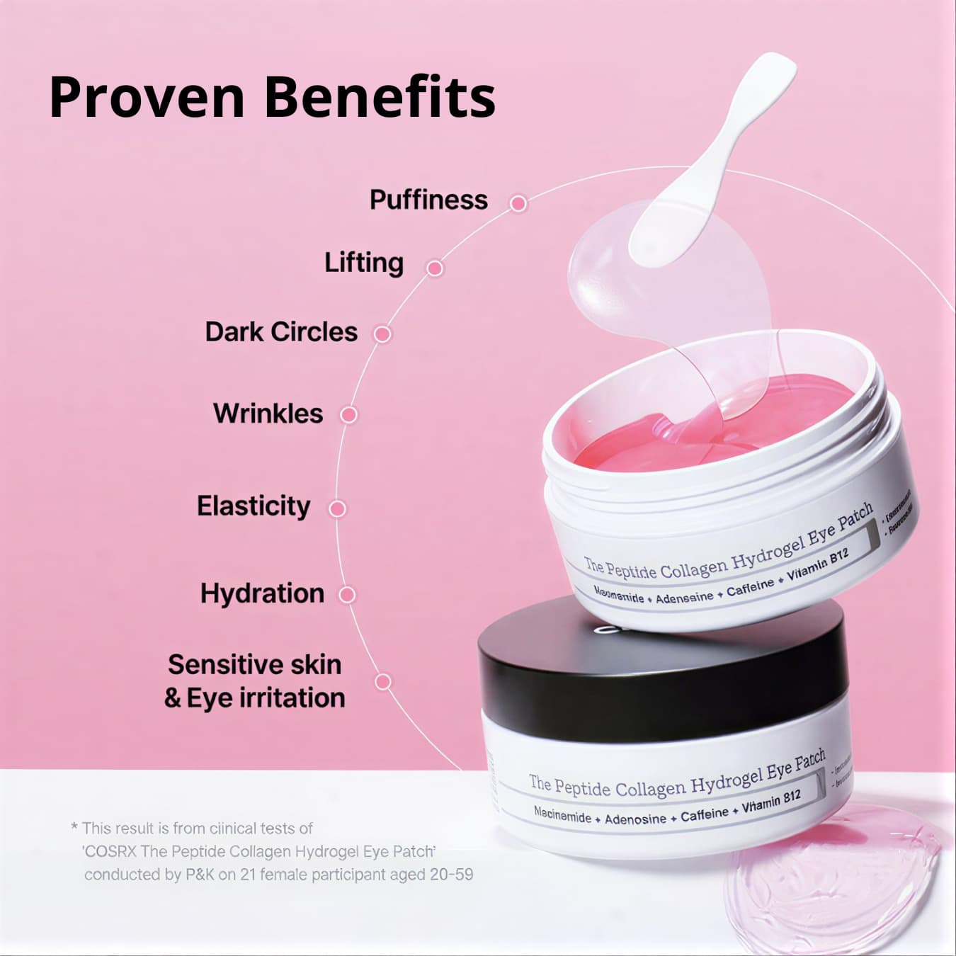 SeoulBeauty™ Peptide Eye Patches
