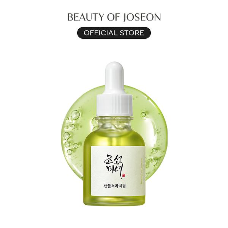 [Beauty of Joseon Official] Calming Serum : Green Tea + Panthenol, Moisturizing Sensitive, Acne-Prone, UV Irritated Skin, Daily Korean Skin Care for Men and Women