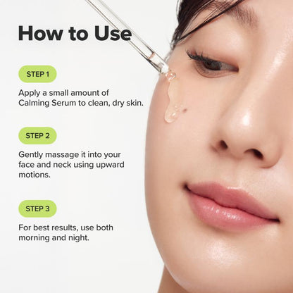 [Beauty of Joseon Official] Calming Serum : Green Tea + Panthenol, Moisturizing Sensitive, Acne-Prone, UV Irritated Skin, Daily Korean Skin Care for Men and Women